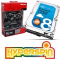8TB Hyperspin Drive with Xbox Controller